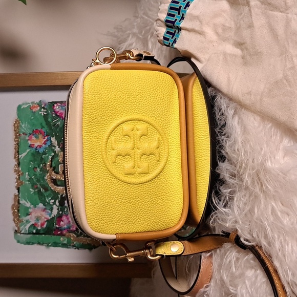 Tory Burch Perry Bombe Color Block Mini Bag - Picture 1 of 13